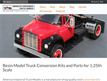 Tablet Screenshot of aitruckmodels.com